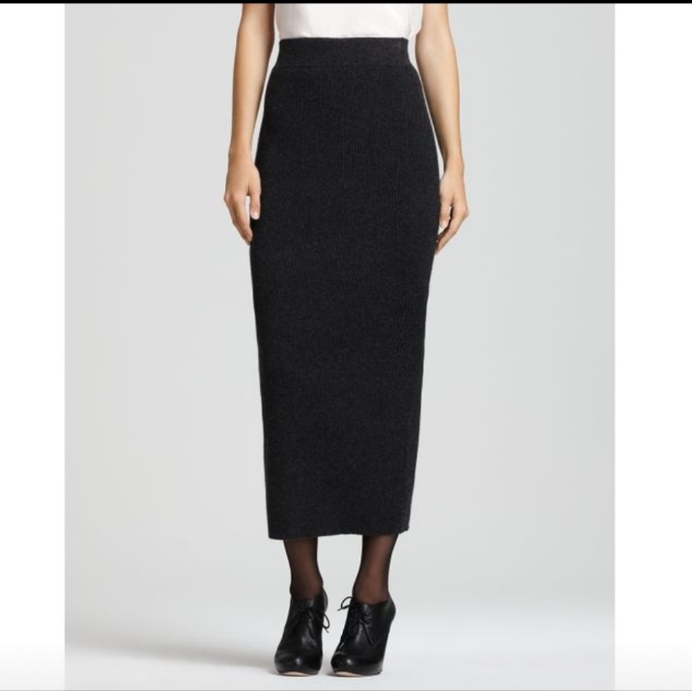 Nwt French Connection Ruby Rib Maxi Skirt - image 1